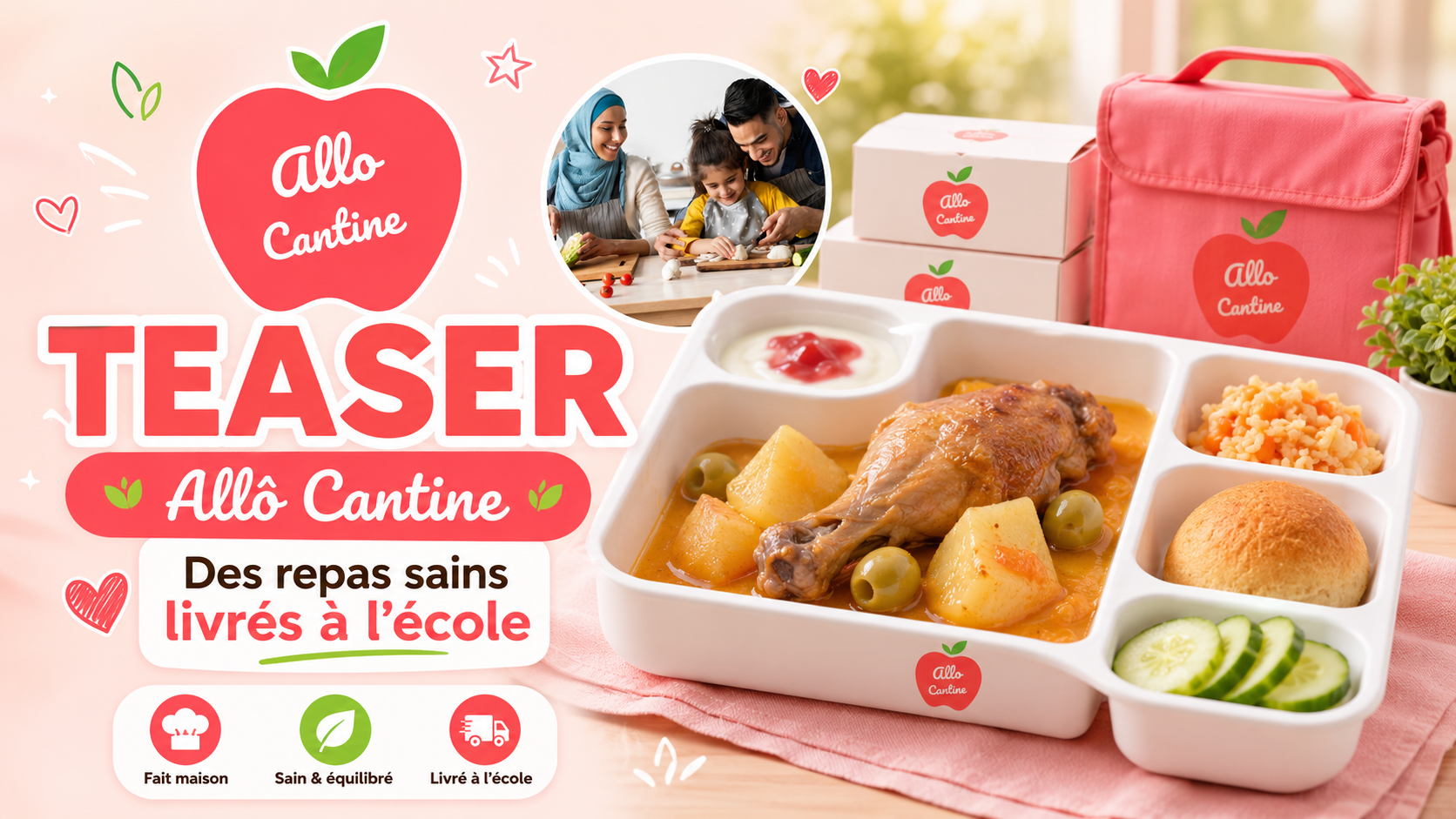 Vidéo de présentation Allo Cantine